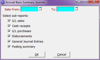 summary report1Options